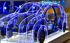 Fahrzeug / Lichtinstallation - IAA Frankfurt am Main 2015 - Installationen