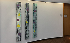Triptychon im Empfangsbereich der Salus-Klinik Köln-Hürth - Impressionen